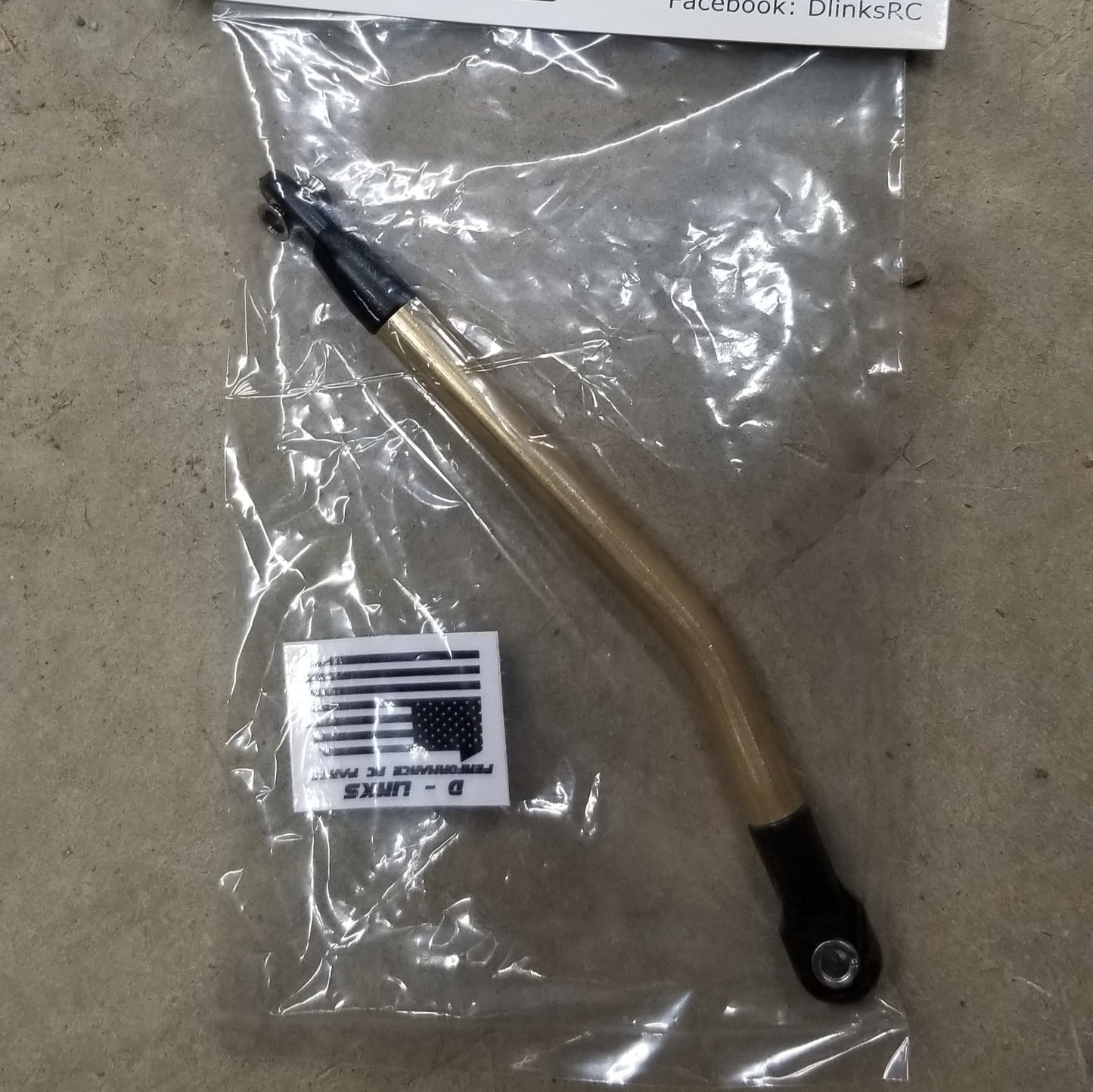 SCX10.2 Brass High Clearance Panhard Bar – Low & Durable Upgrade -packaged