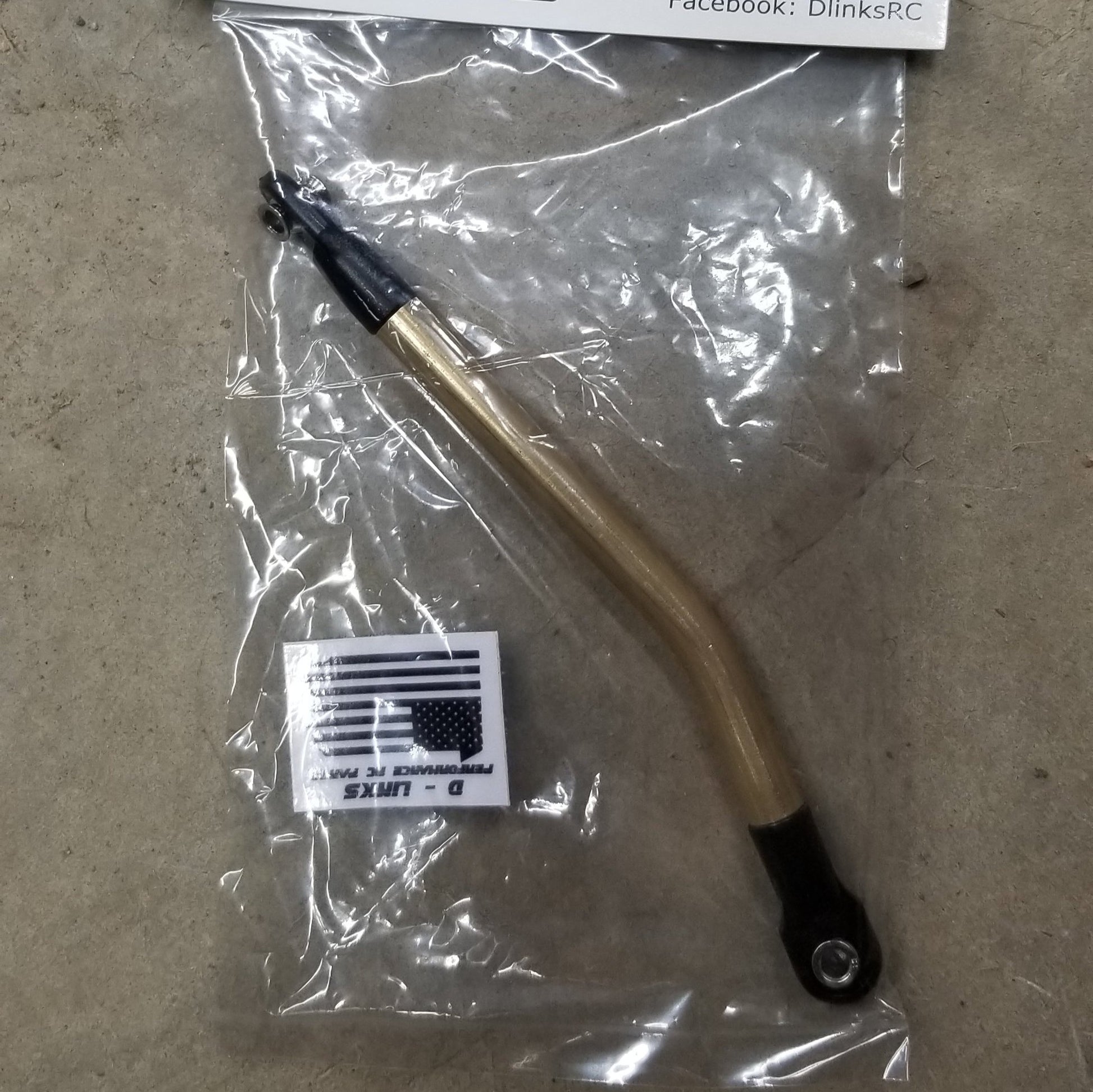 SCX10.2 Brass High Clearance Panhard Bar – Low & Durable Upgrade -packaged