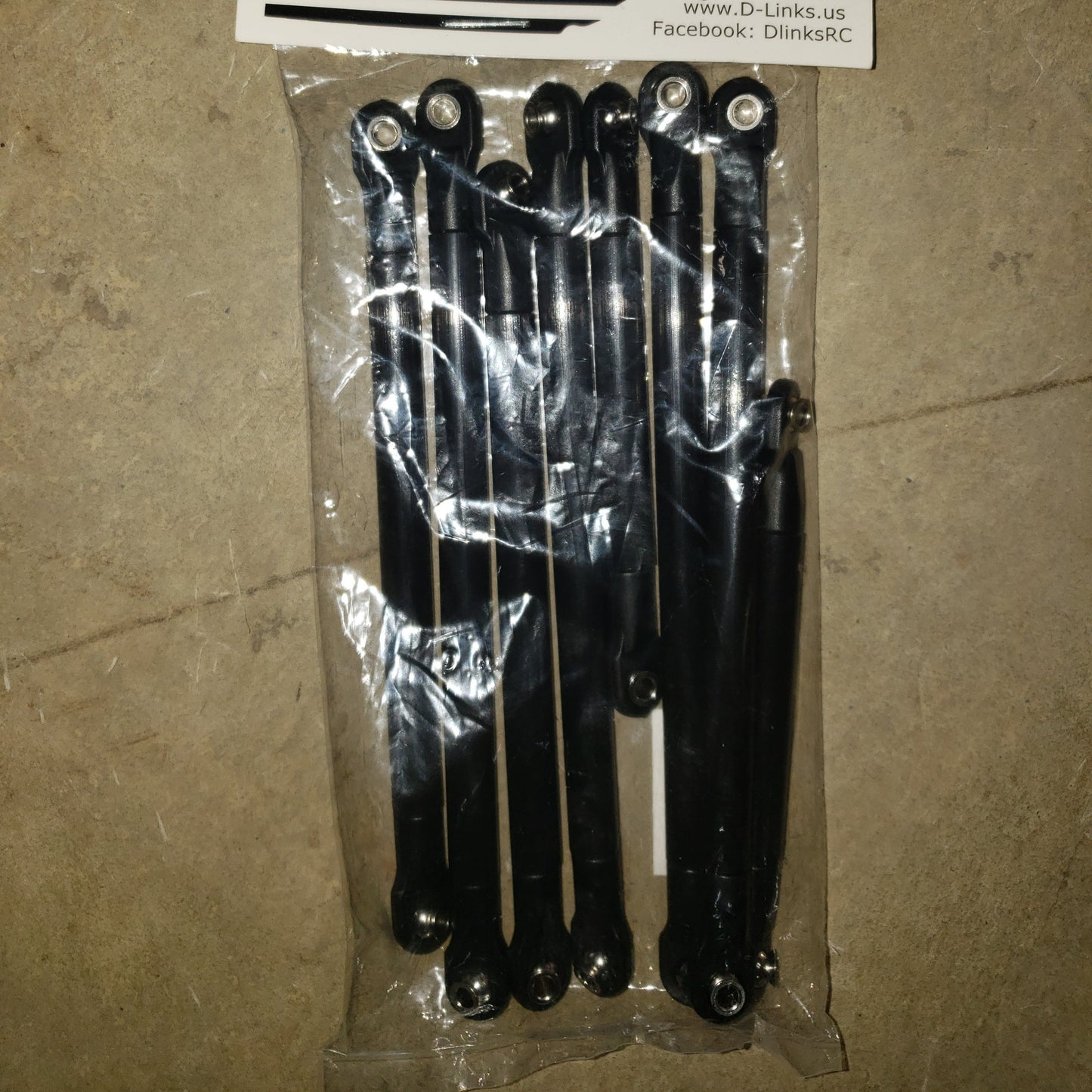 Element Enduro 12.3" Ultra Light Delrin Link Kit w/ HC Rears – RC -packaged