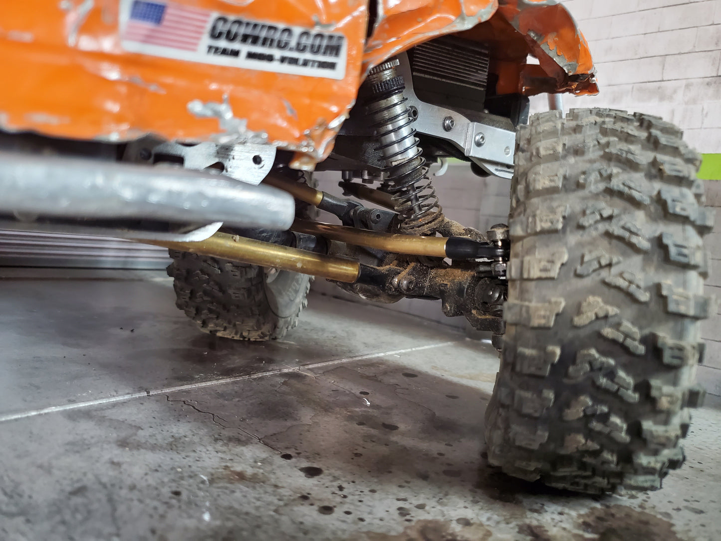 Element Enduro 12.3" (313mm) wheelbase - high clearance brass kit
