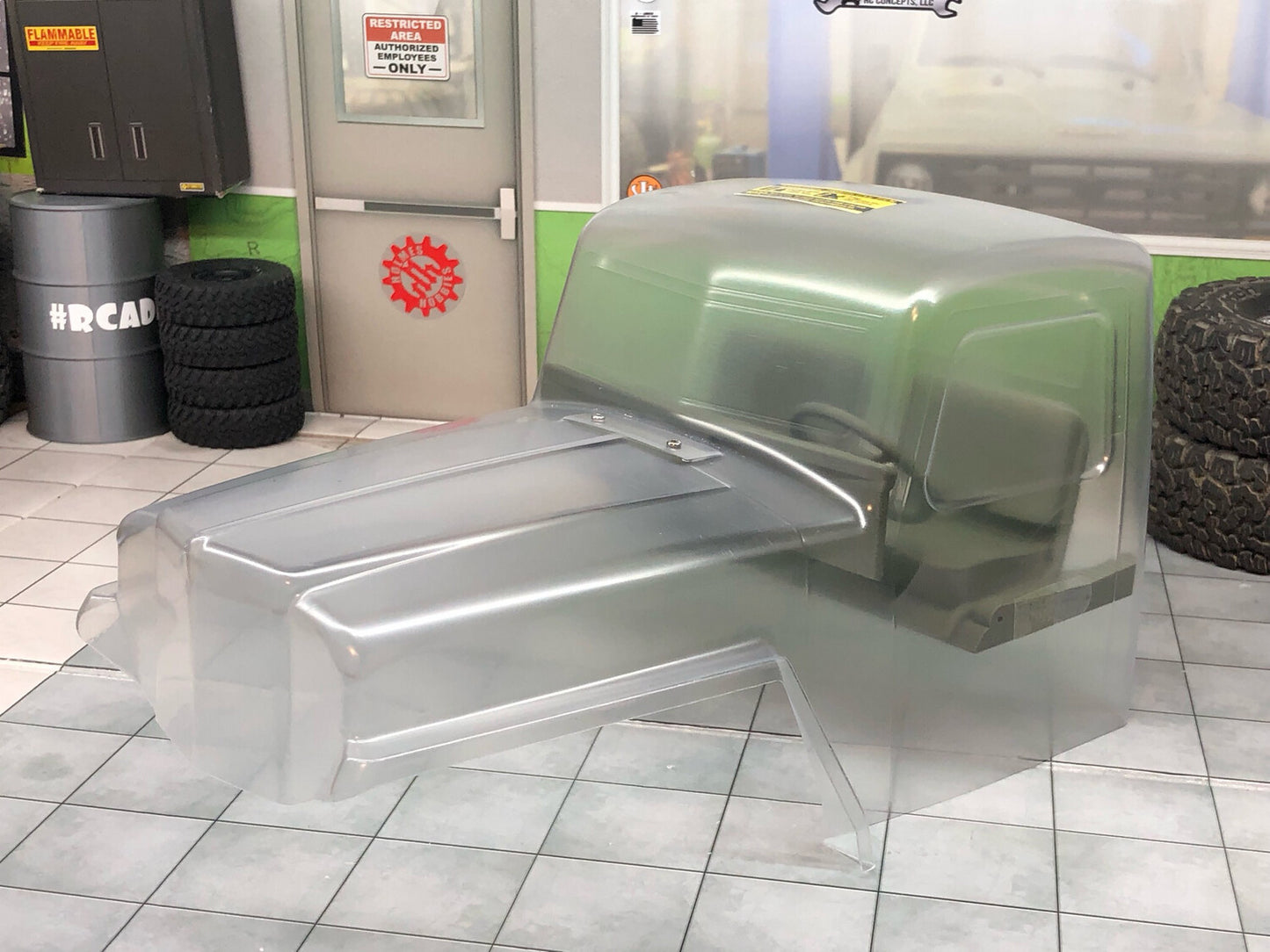 JCI CreepER Cab Only Body (0441): Interior