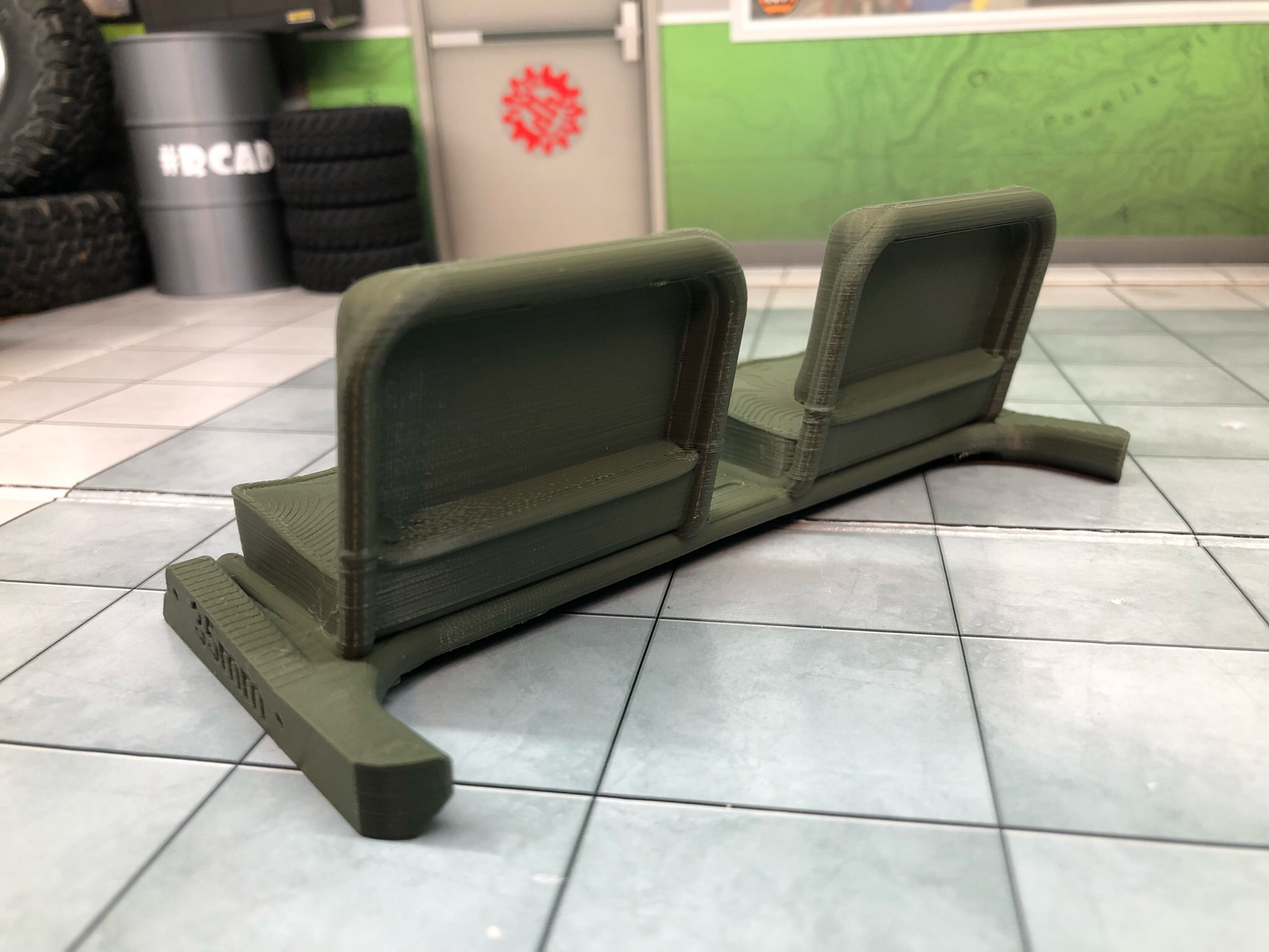 JCI CreepER Cab Only Body (0441): Interior