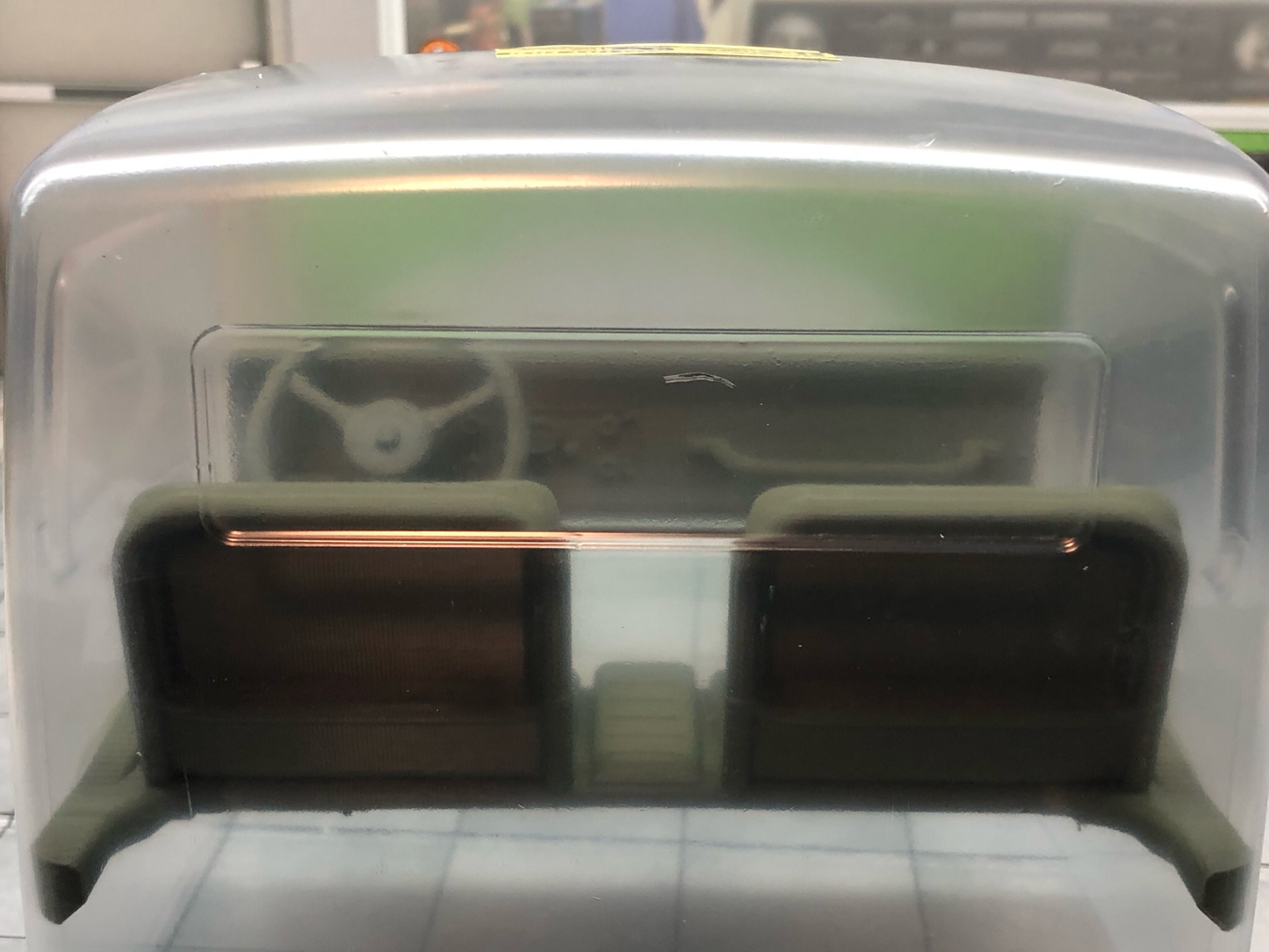 JCI CreepER Cab Only Body (0441): Interior