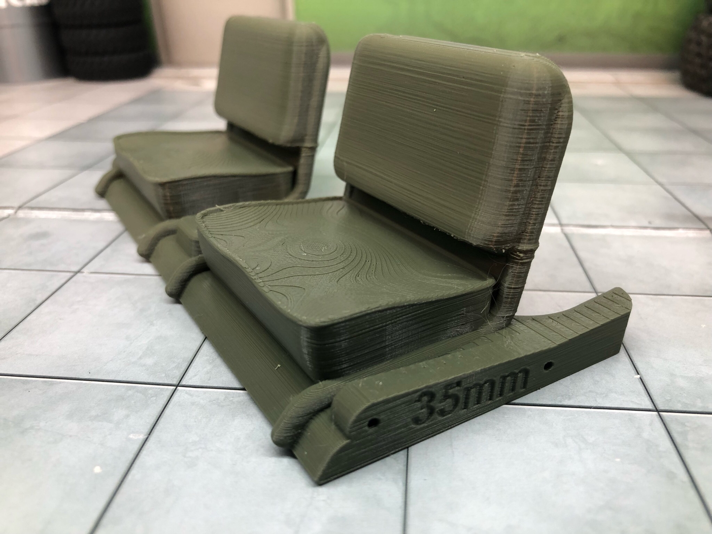 JCI CreepER Cab Only Body (0441): Interior