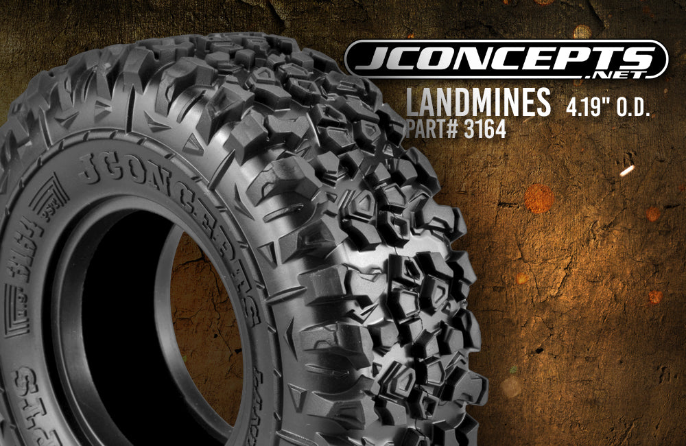 JConcepts: 4.19 Landmines - 1.9 - 4.19" O.D. - Scale Country