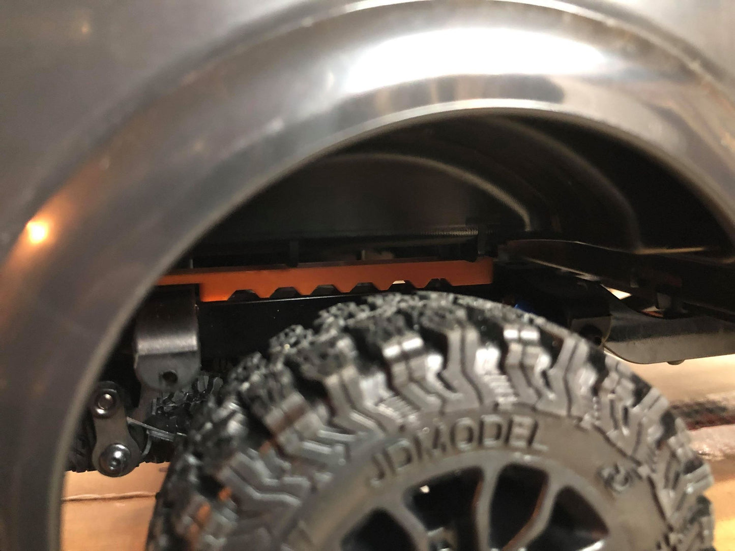 RC4WD / JD Models Hero Desert Runner Truck: 9mm Body Lift with lay flat T-Case bracket