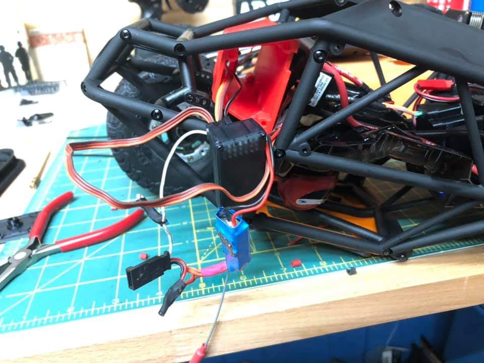 Axial Capra: Replacement Fuel Cell
