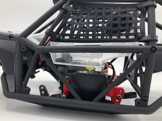 Delrin Flat Bottom Capra Skid with Aluminum risers - installed view