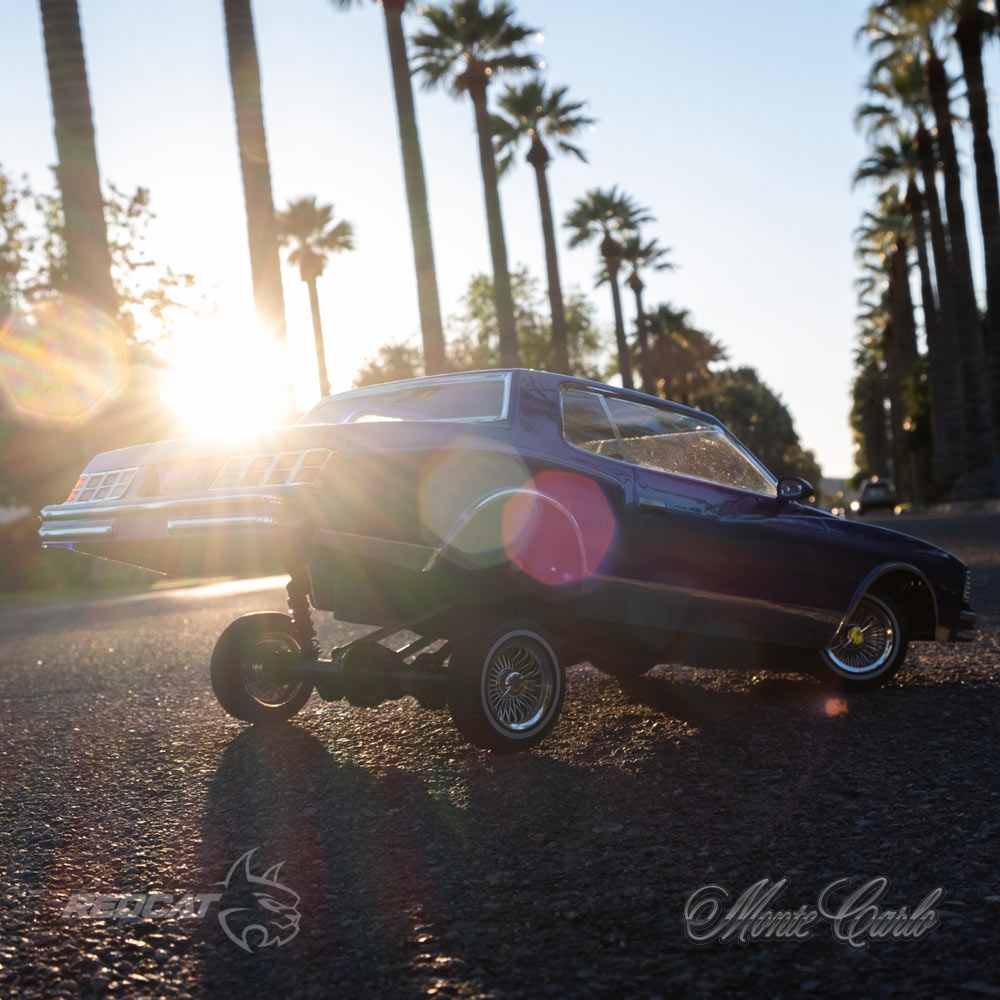 Redcat Monte Carlo RC Car - 1:10 1979 Chevrolet Monte Carlo Lowrider - Purple