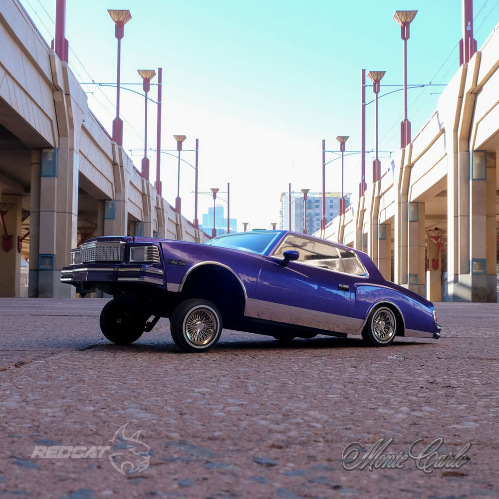 Redcat Monte Carlo RC Car - 1:10 1979 Chevrolet Monte Carlo Lowrider - Purple