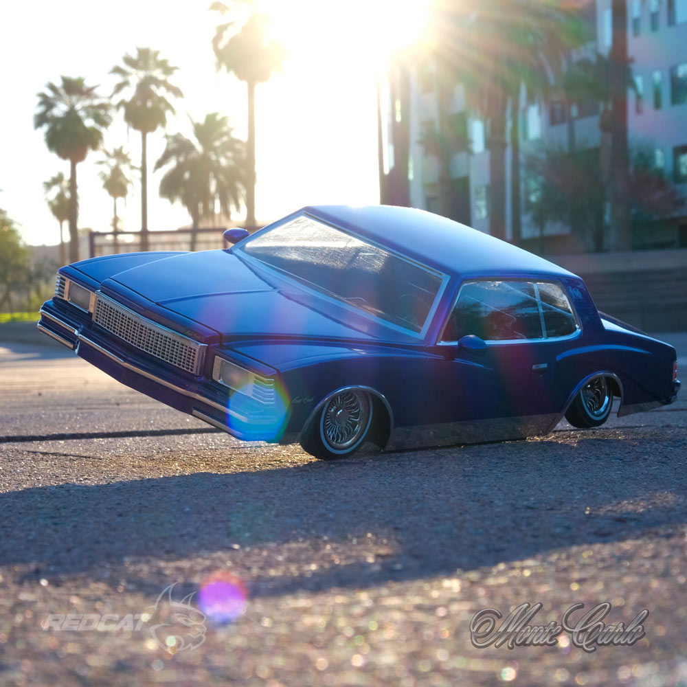 Redcat Monte Carlo RC Car - 1:10 1979 Chevrolet Monte Carlo Lowrider - Purple