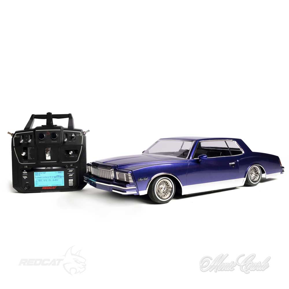 Redcat Monte Carlo RC Car - 1:10 1979 Chevrolet Monte Carlo Lowrider - Purple