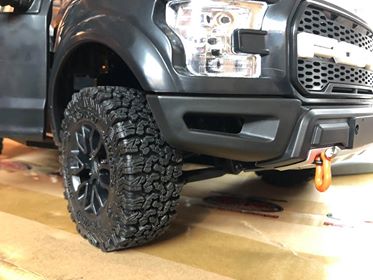 RC4WD / JD Models Hero Desert Runner Truck: 9mm Body Lift with lay flat T-Case bracket