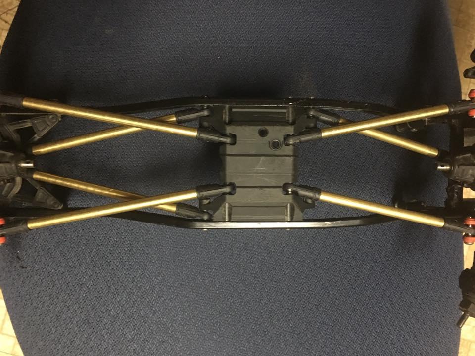 Redcat  Gen8 D-Links  12.75" (324mm) stock wheelbase High Clearance Rear  - Delrin/Chubby Combo