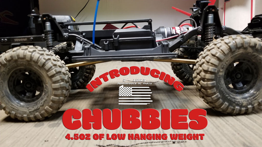 Axial Scx10ii 12.3" (313mm) wheelbase High Clearance Rear - Delrin/Chubby Combo