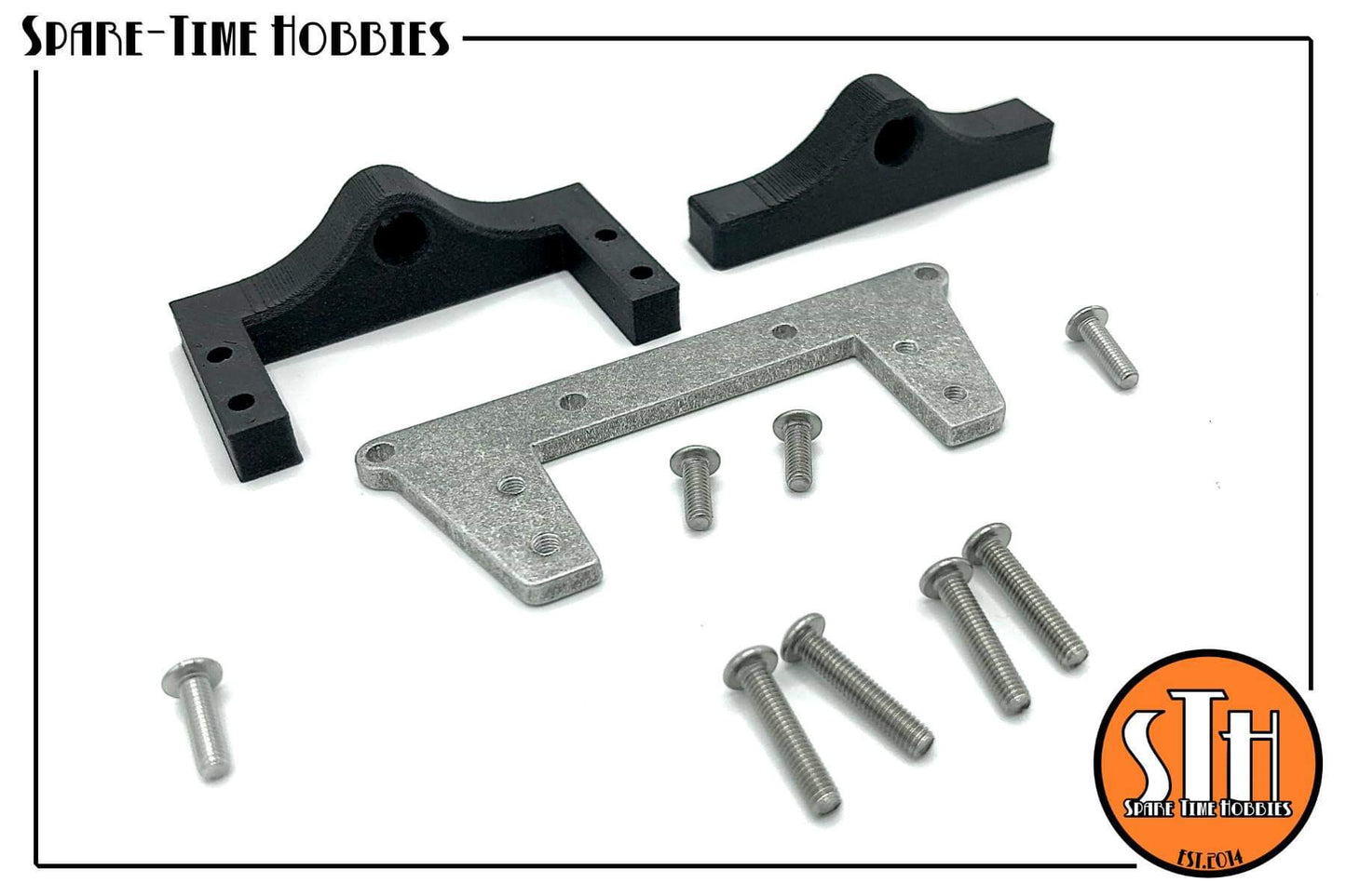 Axial SCX10iii: Aluminum Servo Winch Mount
