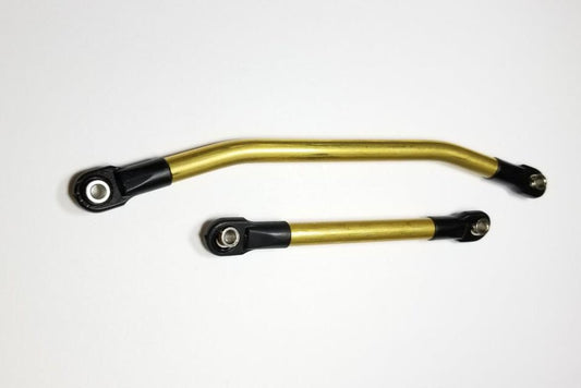 D-Links Enduro brass high clearance steering link kit -top view