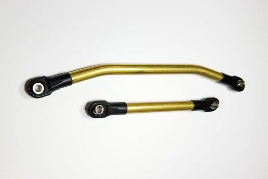Capra High Clearance Brass Steering Links -top view