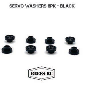 Reefs Servo Washers 8pk- Black