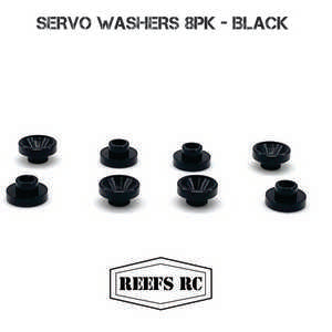 Reefs  Servo Washers 8pk- Black