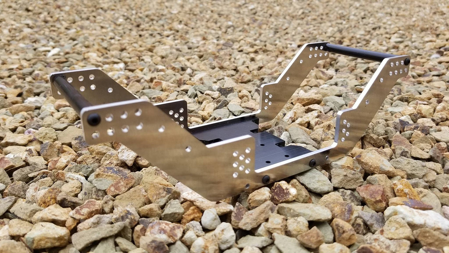 Vader Sidious FOFF Chassis – 1/8" 6061 Aluminum, SCX10 Compatible -top