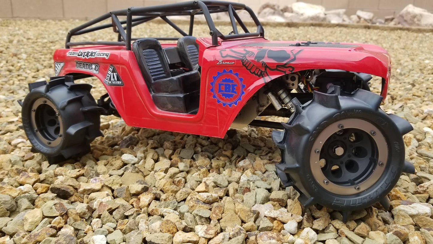 Vader Sidious FOFF Chassis – 1/8" 6061 Aluminum, SCX10 Compatible -in car side