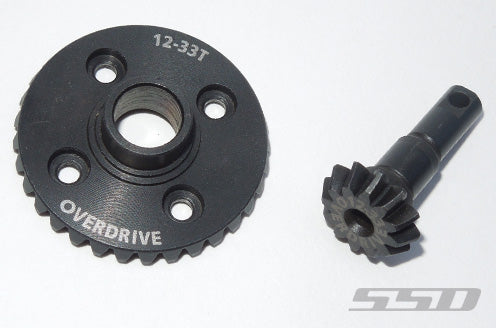 SSD RC TRX4 Overdrive Axle Gear Set (12/33T)