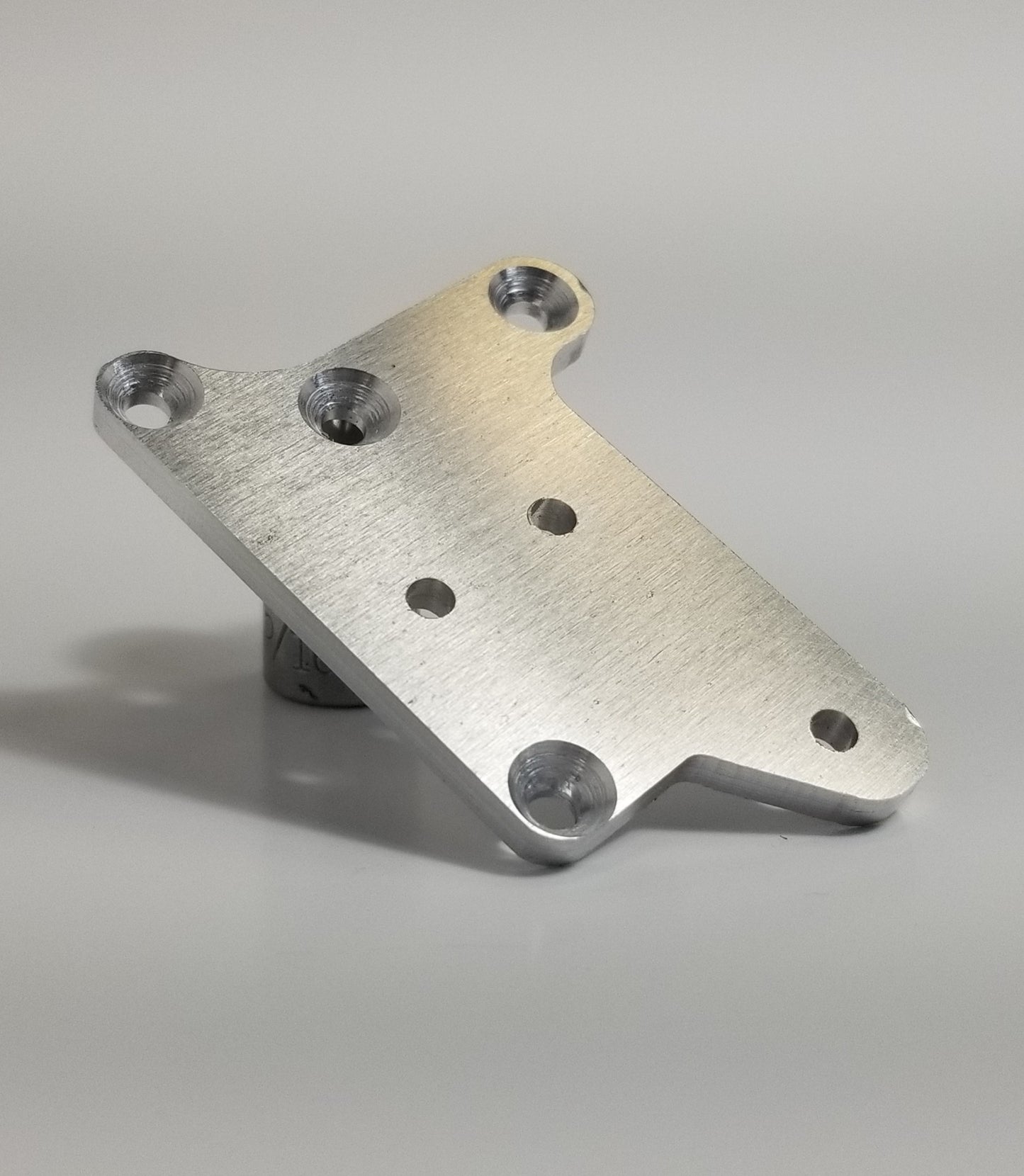 Vader Losi Trans Adapter – 1/8" 6061 Aluminum for SCX10 & SCX10 II Skids -Top View