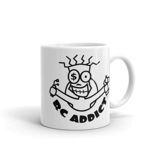 RC Addict White Glossy Mug