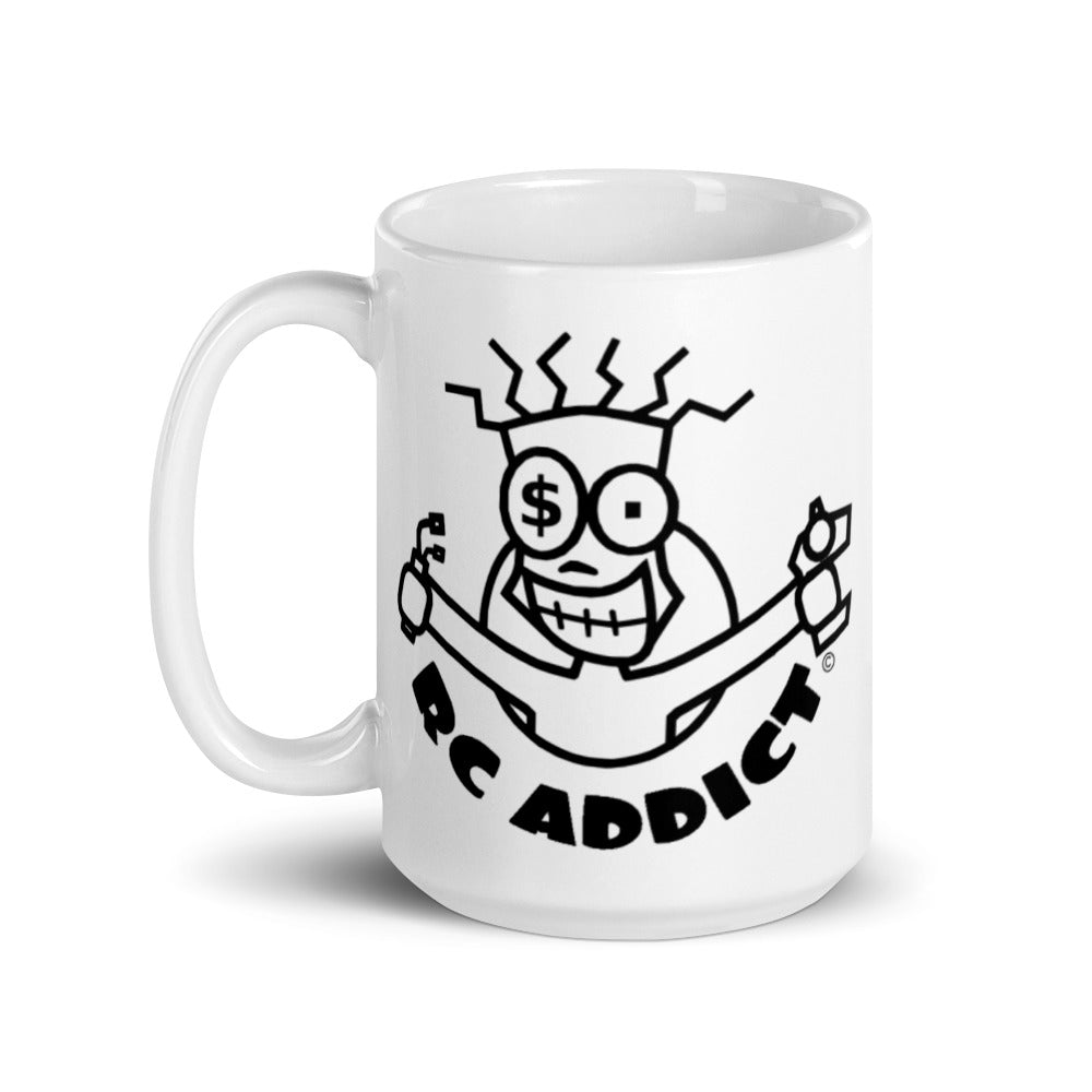 RC Addict White Glossy Mug