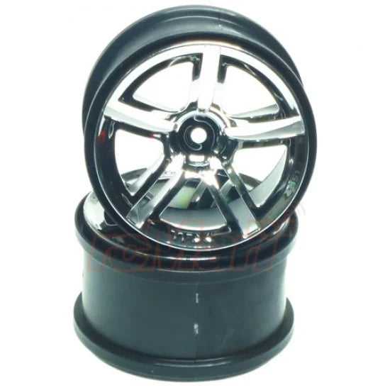 Traxxas Twin Spoke 2.8 inch Wheel Chrome for Jato Electric Rear
