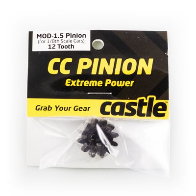 CC Pinion - MOD-1.5 - 12 Tooth