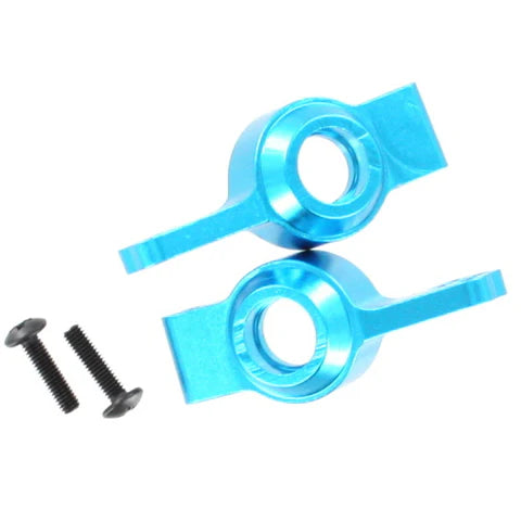 Redcat Aluminum Rear Hub Carrier Blue (1 Pair) - 02130B Redcat