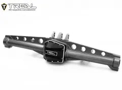 TREAL SCX6 Rear Axle Housing One Piece CNC Billet Machined Aluminum 7075 for Axial SCX6 Upgrades AR90 Rear Axle