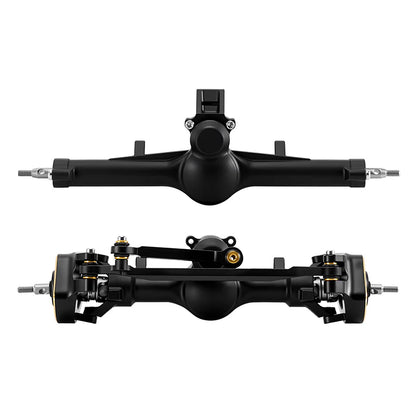 INJORA +4mm Nylon Planet Axles with Double Joint Shafts & Brass Steering Knuckles for 1/24 Axial SCX24