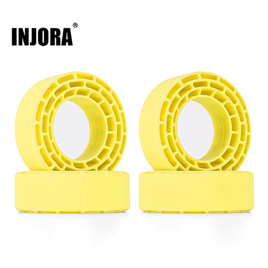 INJORA 4pcs Silicone Rubber Inserts for 1.3" Tires (68-72mm)