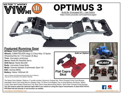 V1W M2 Optimus 3 (Capra)- Printed Parts Bundle