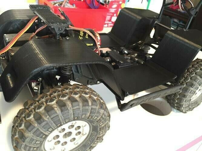 Vaterra Ascender Bronco: Full Interior and Fender Kit