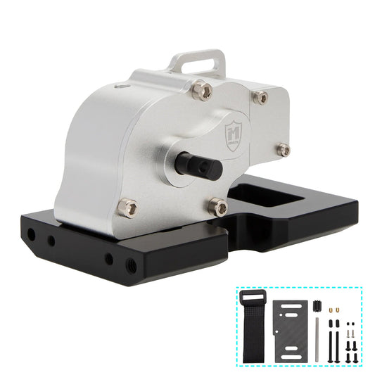MEUS Racing V2 LCG Overdrive Transmission Gearbox for Axial 1/10 SCX10 Upgrades MEUS Racing