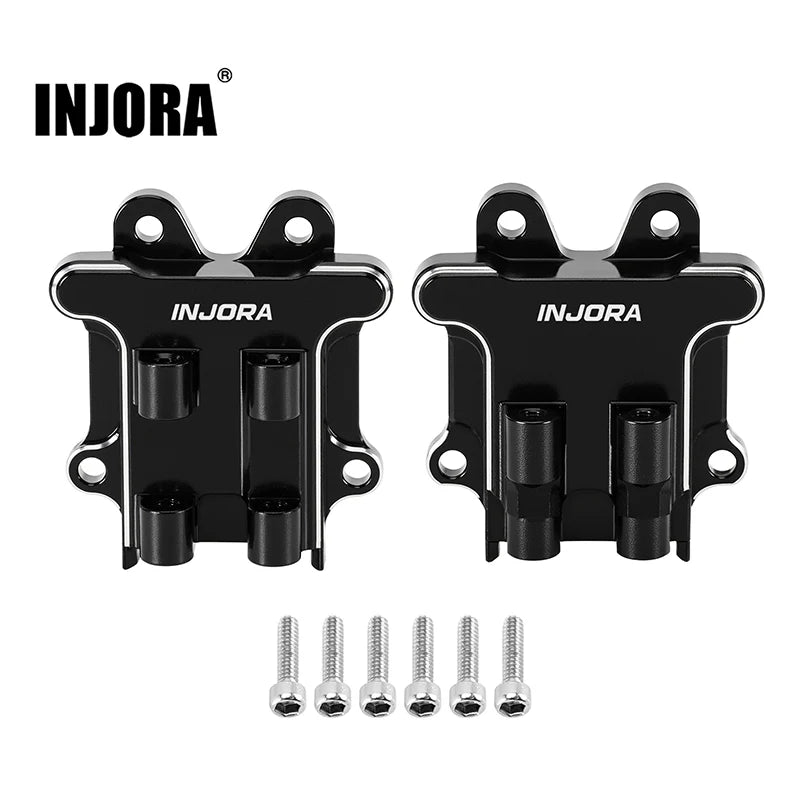 INJORA Aluminum Diff Cover Set for 1/16 Arrma Mojave Grom 1/12 Losi Nascar