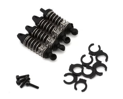 1RC Racing 1/18 Pre-Assembled Shock Set (4) (Midget/Sprint/EDM/Late Model) 1RC