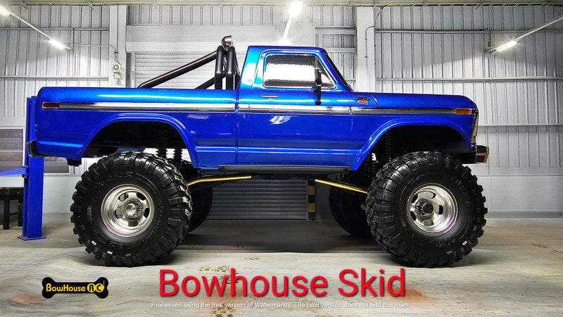 BowHouse RC: High Clearance Skid Extension for Traxxas TRX-4 High Trail or lift kit