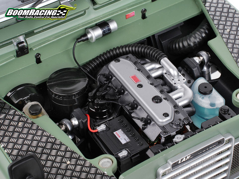 Boom Racing KUDU™ Series Land Rover® Realistic Engine Bay Set for BRX02 88