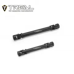 TREAL Heavy Duty Steel Center Slider Driveshaft Set (2P) for Axial 1/18 UTB18 Capra