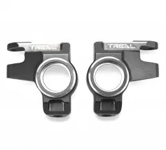 TREAL SCX6 Steering Knuckles L/R Front Hubs CNC Machined Aluminum 7075 for Axial SCX6 AR90 Upgrades