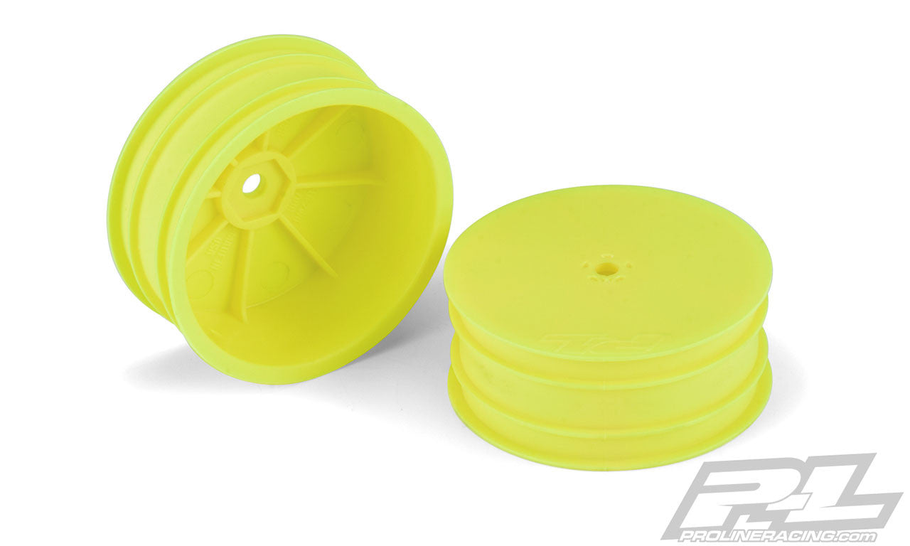 Proline 2788-02 Velocity 2.2" Hex Front Wheel, Yellow (TLR 22 5.0)
