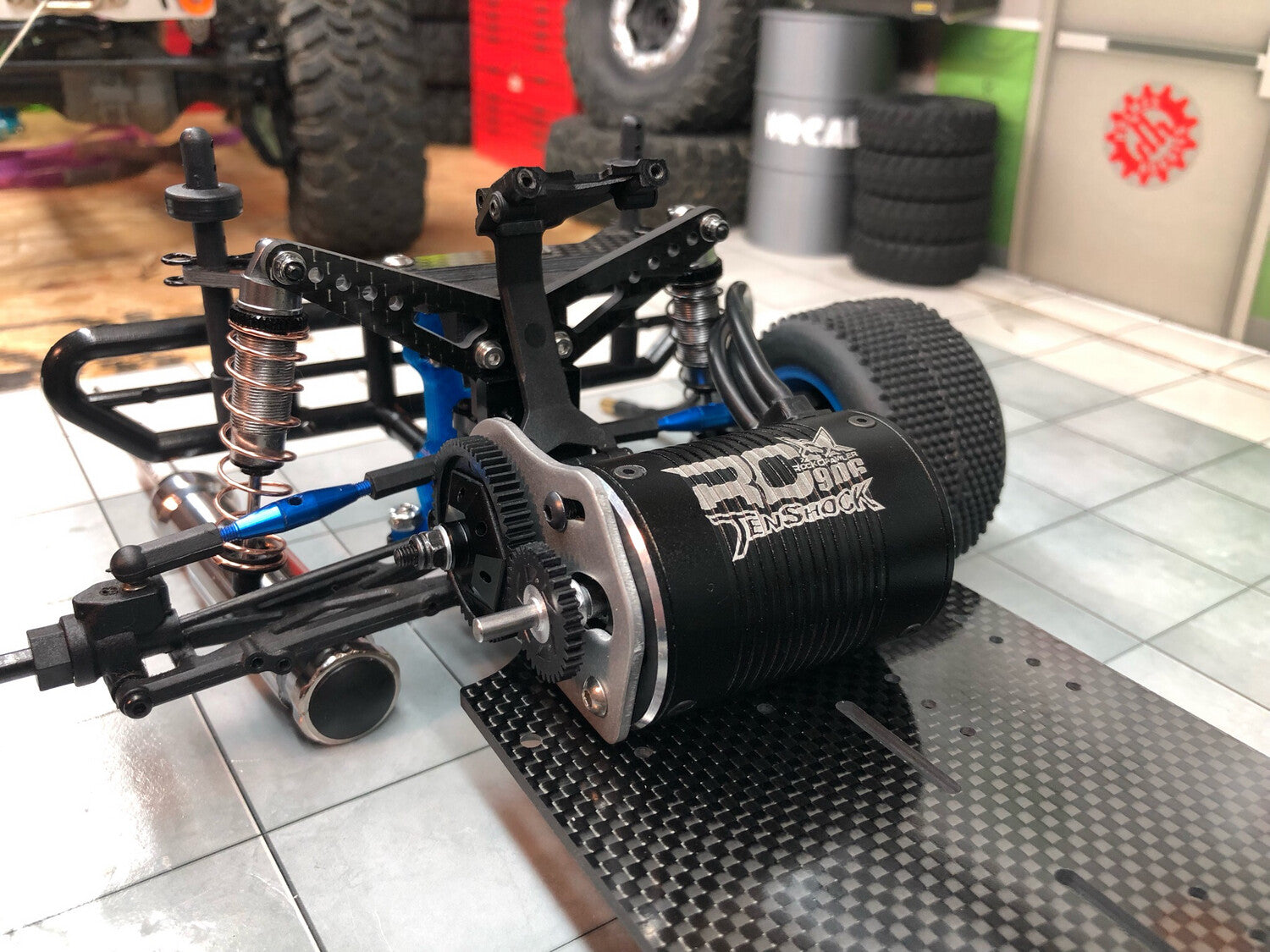 Losi Mini-T 2.0 & Mini-B: Motor Plates