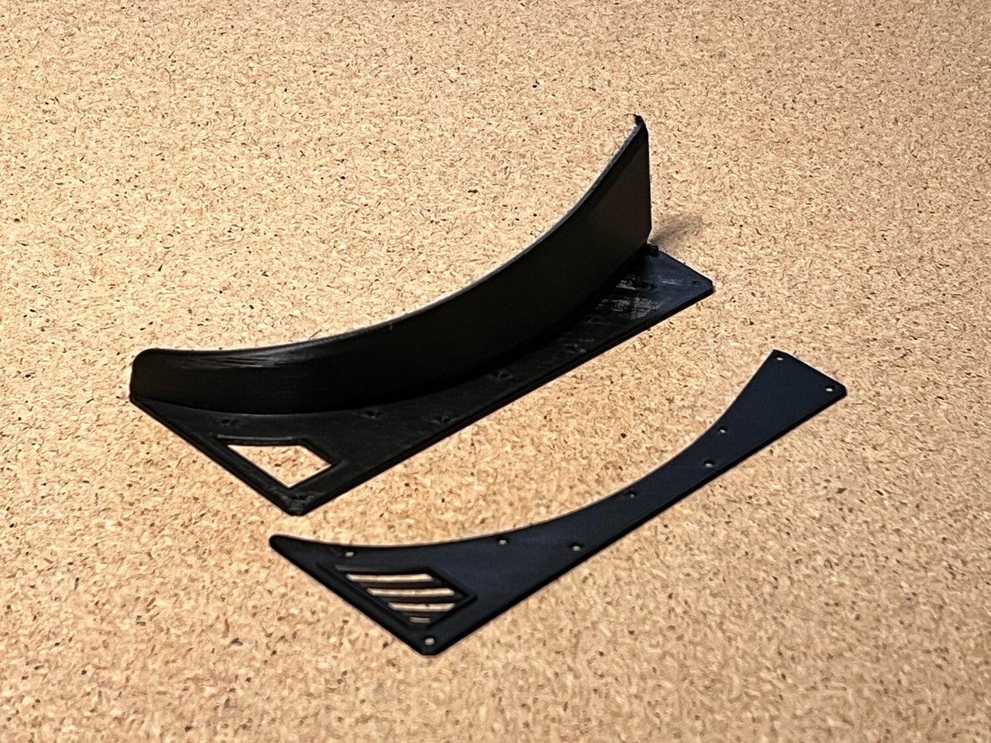 Power Wagon Front Armor Fenders 3d printed