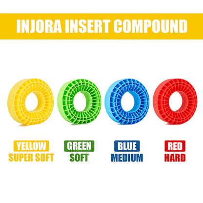 INJORA Silicone Rubber Inserts (4) for 1.9" 118-122mm(4.75" OD) Tires (1906) INJORA
