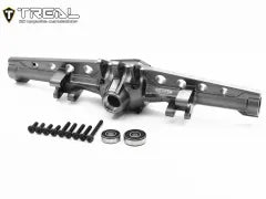 TREAL SCX6 Rear Axle Housing One Piece CNC Billet Machined Aluminum 7075 for Axial SCX6 Upgrades AR90 Rear Axle